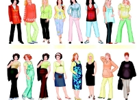 "Одежда для беременных" - 20 моделей