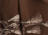 8-12152-1610 Купон-Трикотаж Vivien Westwood (изготовитель Италия): 95 %вискоза 5% эластан шир. 130см длина 100 см- два ассиметричных рисунка на одном купоне